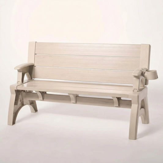 Modular Folding Table & Chair Set – Rotating Backrest Design for Camping, Outdoor Dining & Flexible Living