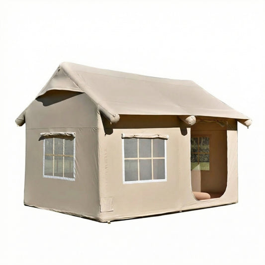 Inflatable Camping Tent – Easy Setup Family Tent for 3–4 People, Outdoor Travel & Comfortable Camping